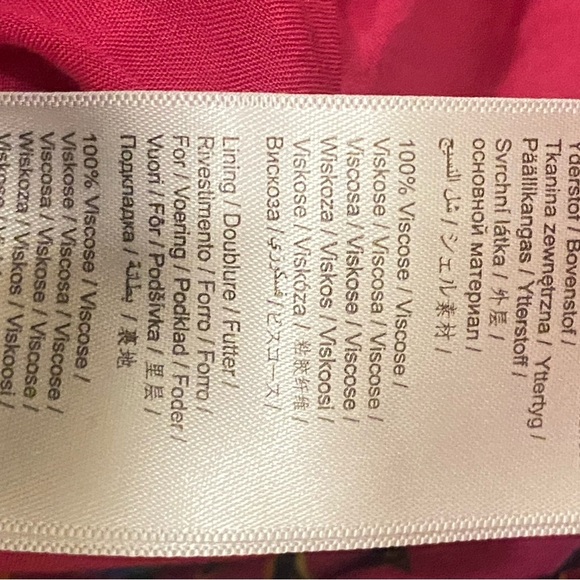 FARM RIO Tropical Tapestry Long-Sleeve Minidress Size M - Picture 16 of 16